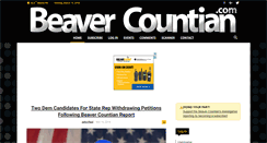 Desktop Screenshot of beavercountian.com